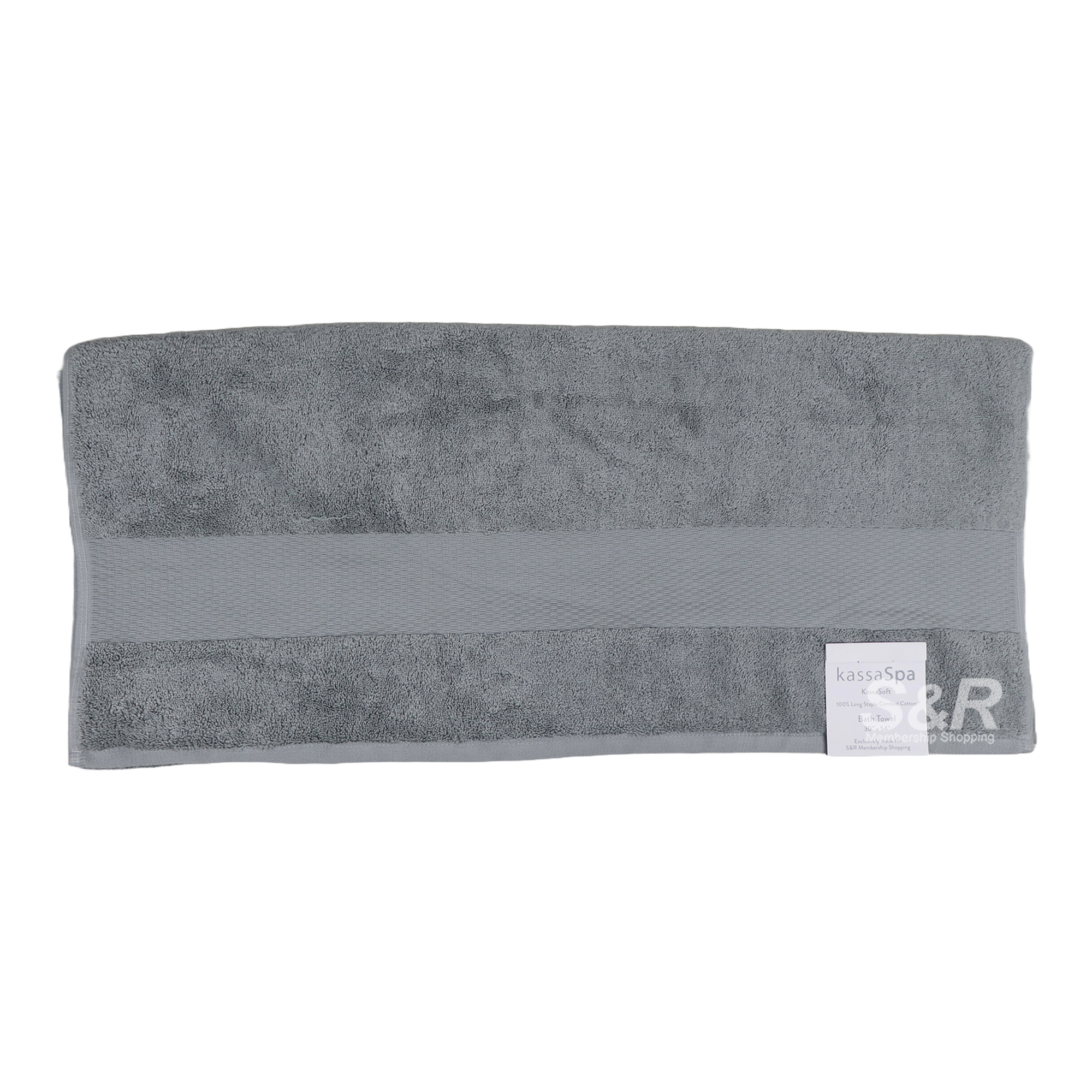 Kassa Spa Bath Towel Grey 30x54 1pc